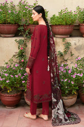 L-803 - 3PC Luxury Lawn Collection Mashaal By Ramsha